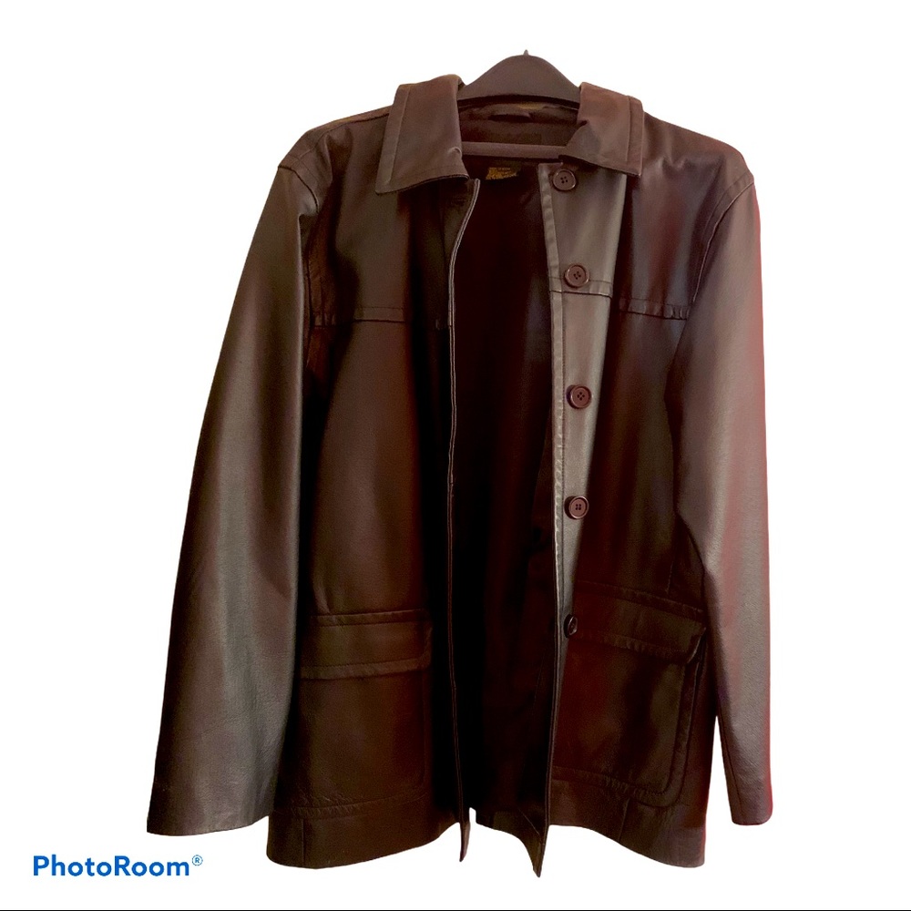 Leather jacket